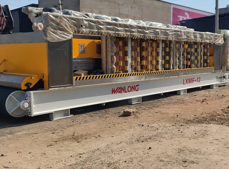 Granifriend-wanlong granite line polishing machine high gloss slab finishing