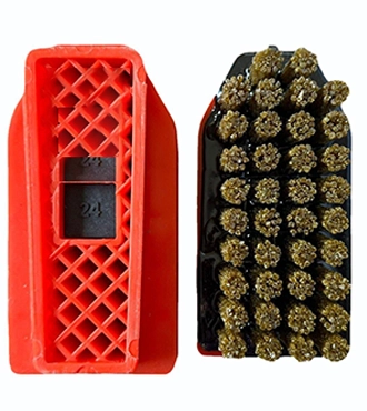 fickert lapotra brush for granite surface finishing