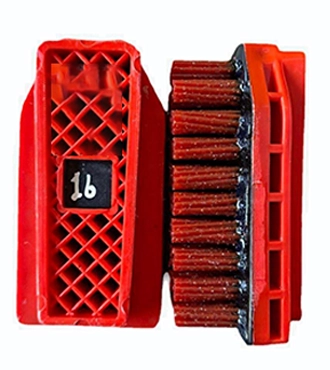 diamond fickert brush for granite leather finish