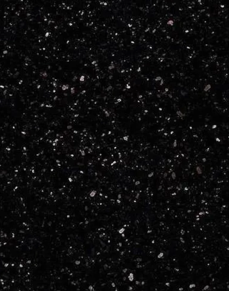 Black Galaxy granite slab polished surface