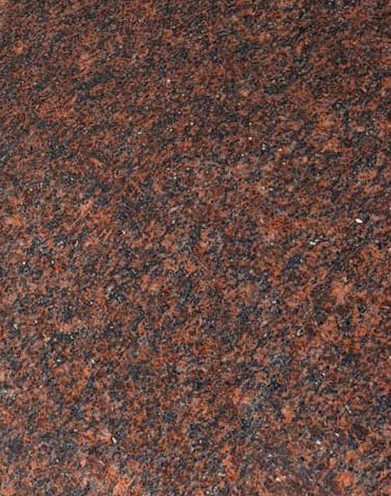 Challur Red granite with natural grain texture and bold red tones