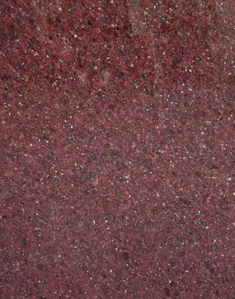 Sharba Red granite slab with rich red color and polished finish